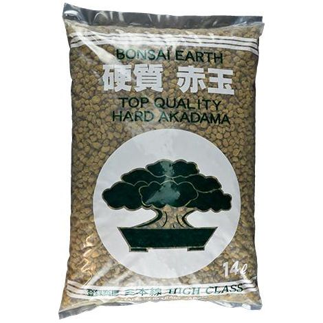 Akadama hard quality Iwamoto tripla banda 5/10 mm (c.ca 11 kg - 14 lt), per bonsai (1/2)