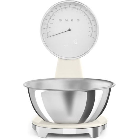 Smeg Küchenwaage elektronisch 5kg-1g creme - KSF01CRWW