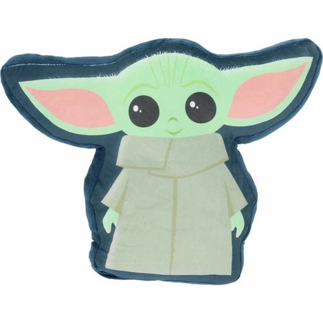 Star Wars Grogu Kissen Formkissen Dekokissen und Kuschelkissen Perfekte Ergänzung für jedes Kinderzimmer (1/2)