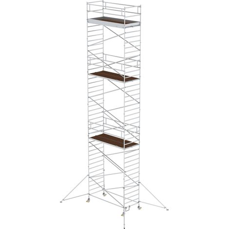 Munk Rollgerüst mit Doppelplattform 3,00x1,80m Plattform 13,35m AH (1/2)