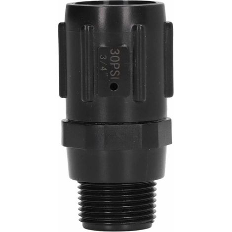 Régulateur de pression 30 PSI G3/4, régulateur de pression d'irrigation goutte à goutte, réducteur de pression à faible débit, adaptateur de tuyauterie d'irrigation goutte à goutte pour fermes (1/5)