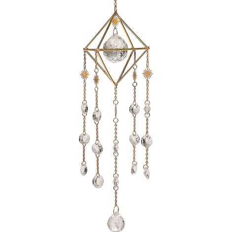 Sun Catcher - Crystal Prism - Window Hanging Decoration - Rainbow Light Projector - 1 Piece (1/5)