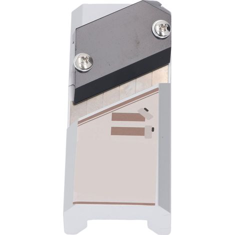 Rabot à chanfrein 45° type surface plate et biais outil à main en alliage aluminium pour menuiserie avec lames rechange (1/5)