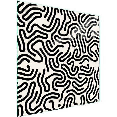 Glasschutzplatte für den Herd, Muster 50x52 (1/5)