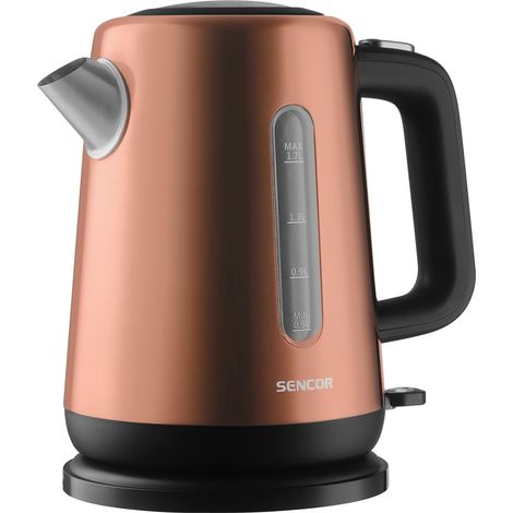 Sencor SWK 1752CO bouilloire électrique beige et brun 1,7L (1/3)