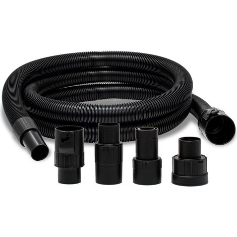 Tuyau d'aspiration 3m pour aspirateurs Einhell TC-VC 1815, 1820 – Tuyau sec et humide – Pièce de connexion incluse – Accessoire professionnel – Fixedbyu (1/5)