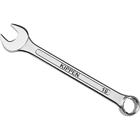 Kippen 1037NA Chiave Combinata a Forcella/Anello 19 mm