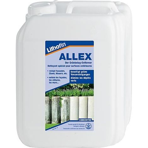 Nettoyant pour dépôts verts LITHOFIN ALLEX, bidon 5 l (1/2)