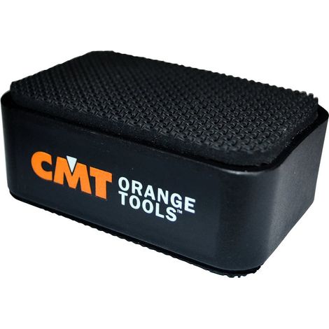 CMT BBS-001 Set di Supporti per Piano di Lavoro 75 x 50 x 25 mm, Nero, Set di 4 Pezzi