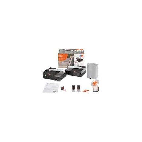 Nicehome – Kit de motorisation de portail enterrée – Ouverture 180° – Charge max 400 kg – Longueur vantail max 4,6 m – Compatible avec alimentation solaire (1/4)