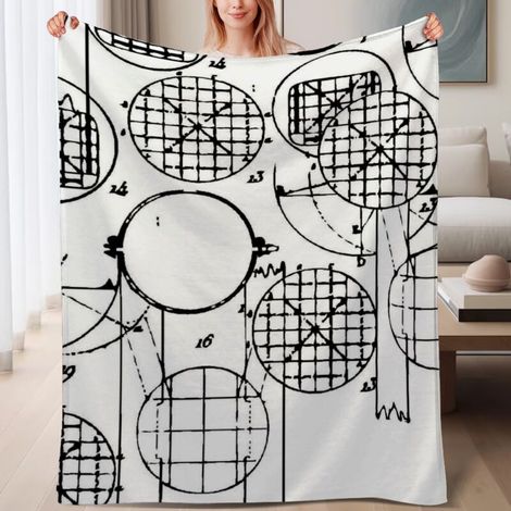 Couverture de lit en polaire, couverture légère et cosy en microfibre chaude pour le printemps, décoration de chambre, cadeau pour femmes hommes, 6080 pouces (1/4)