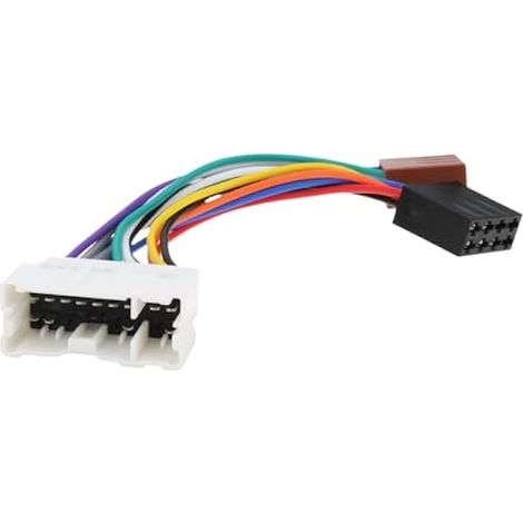 VGOL Adaptateur de Câblage ISO pour Autoradio CD de Voiture CT20NS02 Compatible avec Nissan X-Trail 2001-2007 (18,5 Cm) (1/4)