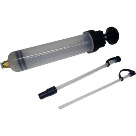 POMPA SIRINGA 200 cc ml MANUALE CAMBIO OLIO ASPIRAZIONE LIQUIDI POMPETTA 4011 (1/5)