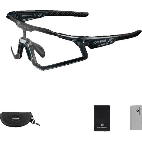 Gafas de ciclismo, lentes fotocromáticas, protección polarizada, SP291-4 fotocromáticas (1/2)