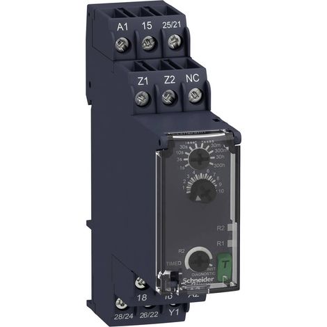 Schneider Electric RE22R2AMR RE22R2AMR Relè temporizzato Monofunzionale 1 pz. Intervallo di tempo: 0.05 s - 300 h 2 sca (1/2)