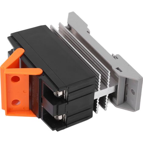Petit module relais statique DA avec dissipateur thermique, entrée CC 3-32 V, sortie CA 24-480 V