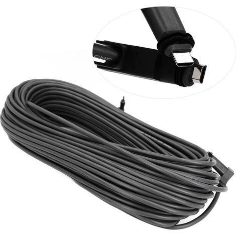 Câble Starlink Gen 2 de 46 m (150 pi) – Rallonge de remplacement étanche pour kit standard Gen2, câble gris durable haute vitesse pour satellite rectangulaire V2 (1/5)