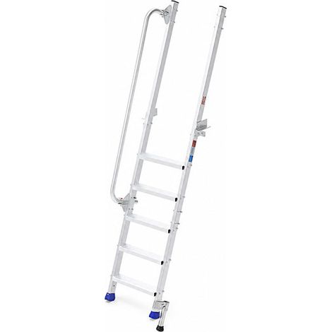 Scala da camion a 4 gradini - Altezza di accesso di 1,20 m - 1 rampa - MAC120-1R/PR (1/5)