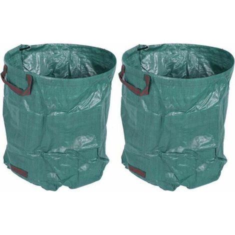 Sac de jardin 2 pièces, sac de cueillette de fleurs de plantes de jardin, sac de plantation de 72 gallons, propreté