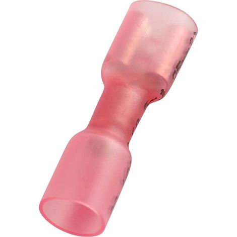 Cosse faston RS PRO, 22 16 AWG, Isolé, Rose ( Prix pour Sachet de 50 )