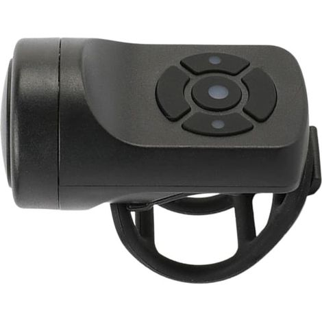 Sonnette de vélo électronique (noire) - Klaxon puissant de 120 dB - Sonnette sans fil (1/5)