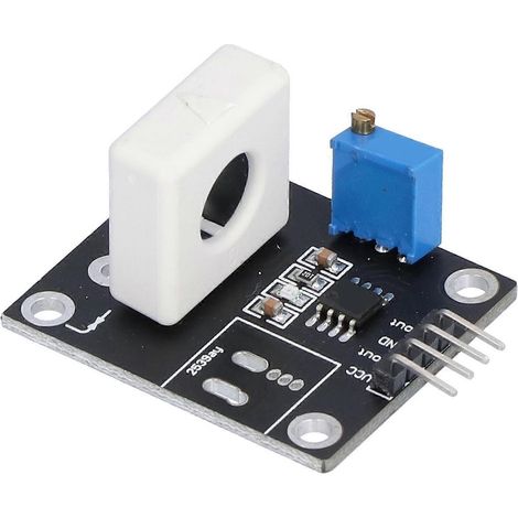 Stromsensormodul DC100A Überstromerkennungsplatine mit Kontrollleuchte DC5V WCS1600