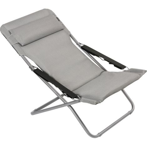 TRANSABED Be Comfort LaFuma LFM2829 Silber Liegestuhl (1/3)
