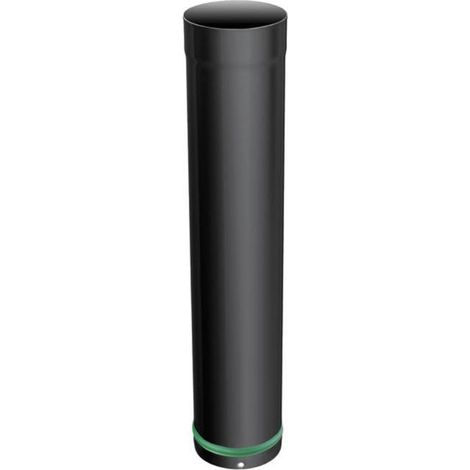 Tuyau de raccordement émaillé 80 mm – Épaisseur 0,7 mm – Acier résistant au feu – Pour poêle à granulés – Isotip Joncoux