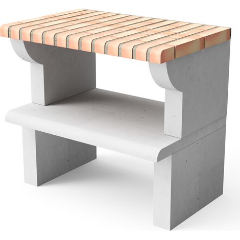 MOVELAR - Maipú Plus XL para Barbacoa de Obra Prefabricada (Gris, naranja - 86,5 x 58 x 58 cm) - Uso en Exteriores (1/2)