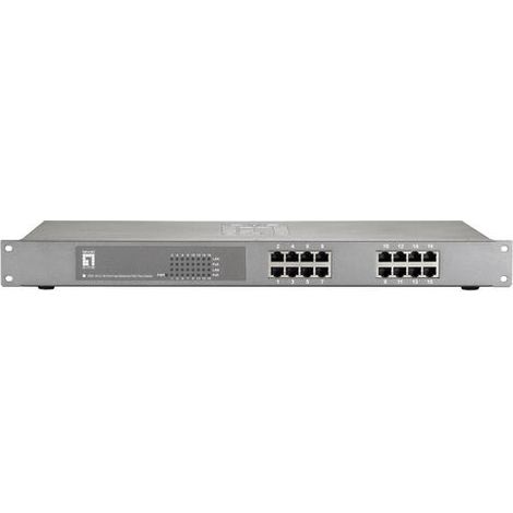 LevelOne FEP-1612W150 Conmutador PoE Fast Ethernet de 16 puertos, 802.3at/af PoE, 150W (1/4)