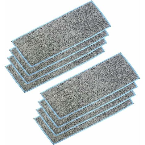 Pack de 8 tampons de vadrouille humides lavables et réutilisables pour iRobot Braava Jet m6 (6110) (6012) (6112) (1/5)