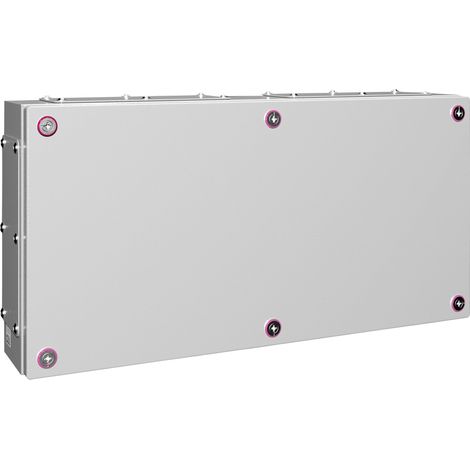 Rittal KX 1538.000 Coffret d'installation, Boîtier mural 600 x 300 x 120 Tôle d'acier gris clair 1 p