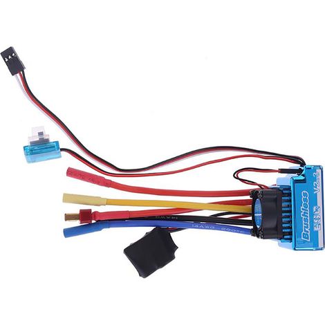 Contrôleur de vitesse sans balais ESC 120A pour voiture sur chenilles 1/8 1/10 1/12 (1/5)