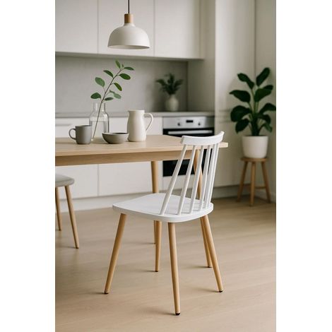 Sillas Comedor - Silla Bik - Blanco (1/5)