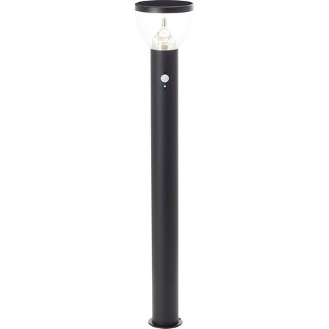 Paletto da esterno - BRILLIANT - TULIP - LED e solare - Rilevatore di movimento - Acciaio inossidabile e plastica - 4 W - Nero (1/5)