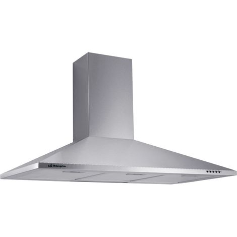 Orbegozo Campana decorativa inox DS 59190 IN, 3 niveles de potencia, 3 filtros de aluminio desmontables, acabado acero inoxidable, 65 W (1/5)
