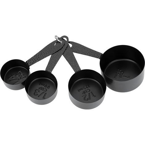 4-teiliges Set Messlöffel aus Edelstahl, Kaffeelöffel, Backlöffel, Küchenutensilien (1/5)