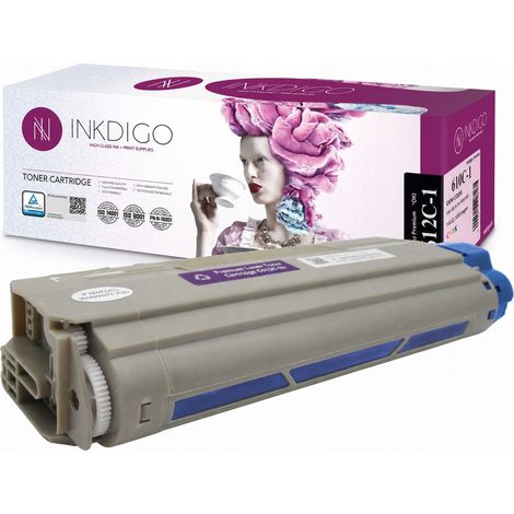 Tóner Inkdigo 46507507 compatible con OKI C612DN C612N con certificación TÜV (1/5)