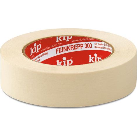 Crêpe fine KIP 300 naturel 24mm x 50m (36 rouleaux) - 300-24