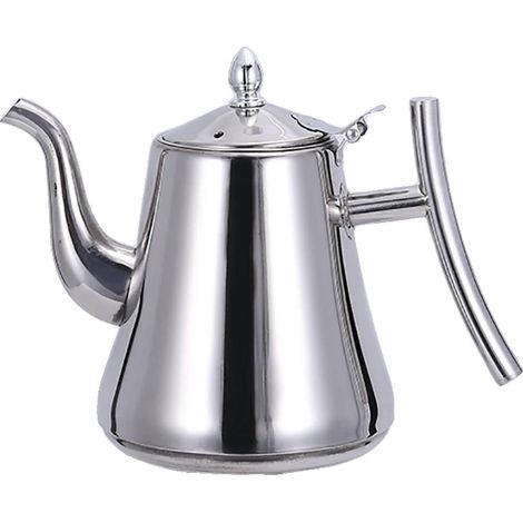Teekanne, Edelstahl, Induktionsgeeignet, 1.5L silber (1/2)
