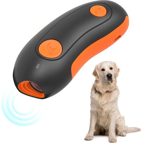 Dispositif Anti-Aboiement Ultrasonique - Étanche - Rechargeable Par USB - Pour Chiens Toutes Races - 1 Pièce (1/5)