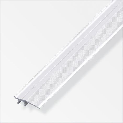 alfer Wandabschluss-Profil Aluminium eloxiert silber Flachprofile