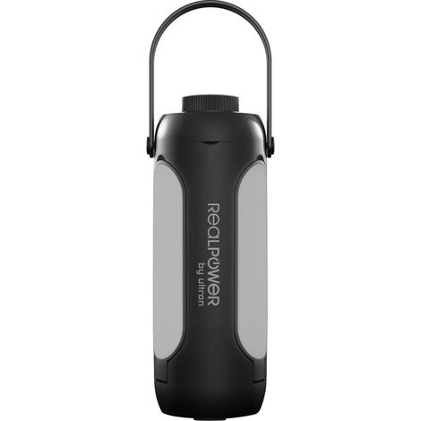 RealPower 190 lampe LED solaire noire pour extérieur (1/3)
