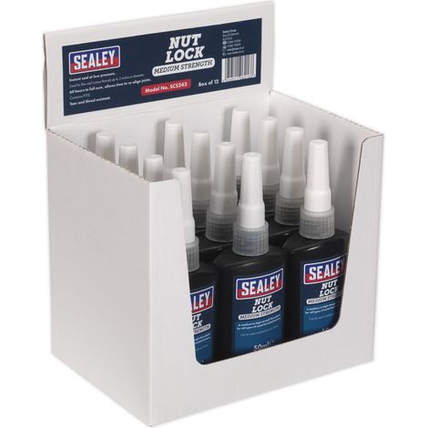 Sealey Medium Strength Nut Lock 50ml - Pack of 12 SCS243 (1/3)