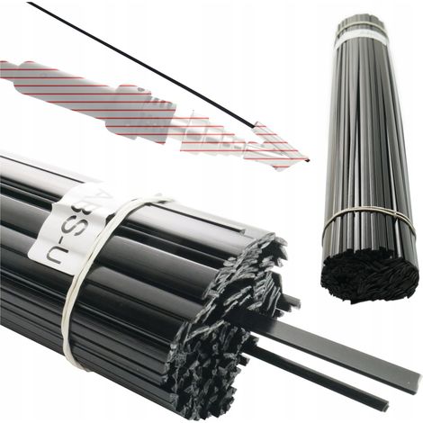 Adhesivo para soldar plástico ABS ABS-U ABS/U, mezcla de 1 kg de tiras triangulares (1/5)