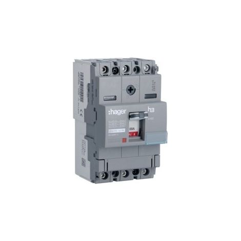 Disj.x160 3P 40kA 100A mag fix - APPAREILLAGE DE TETE HAGER HNA100M (1/2)