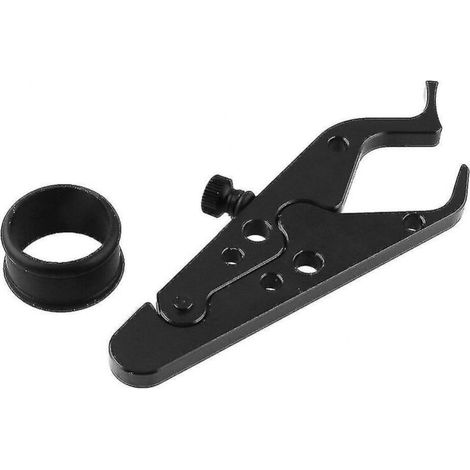 Universelle Gasgriff- und Tempomat-Sperrklemme für Motorräder mit Silikonring (1/4)