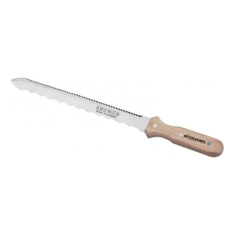 JOUANEL - Couteau pour isolant 280 mm, double tranchant, manche bois - Réf: COUT-280 (1/2)