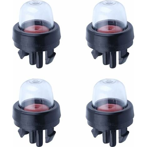 Kit de servicio de 4 bombillas de cebado para desbrozadora Stihl FS120, FS200, FS250, FS400, FS450, FS480, SP400, SP450, SP451, SP481, carburador Walbro 188-512 (1/4)