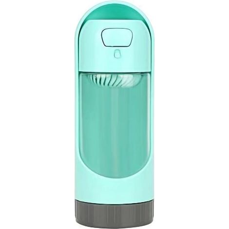 MINKUROW Bottiglia D'acqua Portatile Per Cani Dispenser Di Acqua Potabile Per Gatti A Prova Di Perdite Per L'allenamento A Piedi All'aperto Da Viaggio(Verde) (1/5)